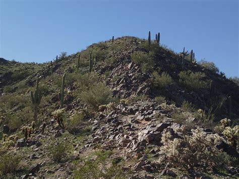 Arizona Hiking - Casa Grande Mountain Park - Radio tower trail