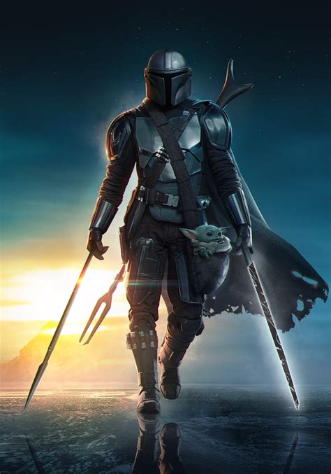 The Mandalorian Art Print in 2021 | Star wars pictures, Star wars ...