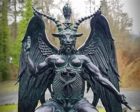 Large Baphomet Statue, Altar Statue, Devil Statue, Occult Items ...