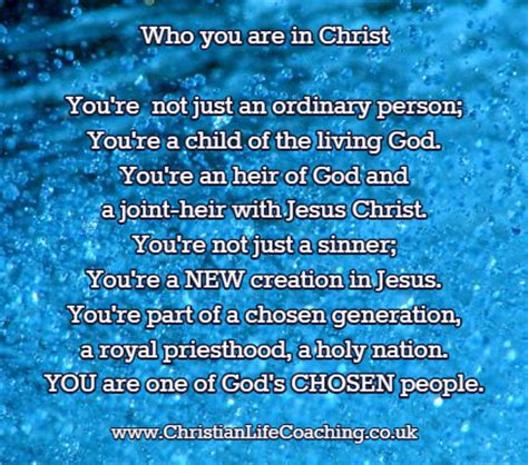 Who I am In Christ - knowing who you are in Christ is crucial