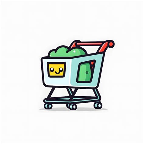 Premium Photo | Happy shopping cart