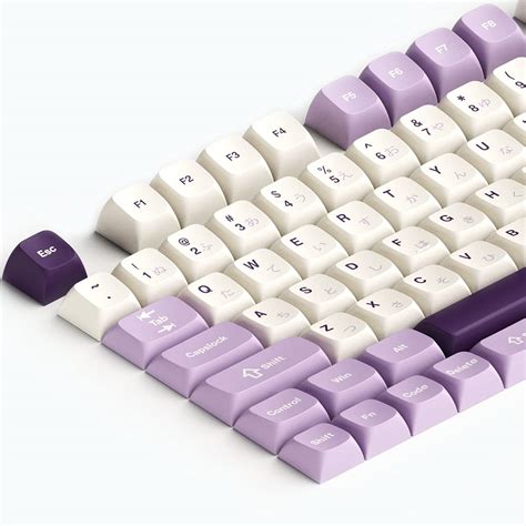 Buy AHHC PBT Japanese Keycaps - Ocean Custom Keycaps, 123 Keys XVX ...