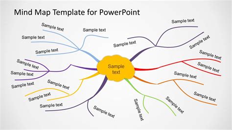 Creative Mind Map Template for PowerPoint - SlideModel