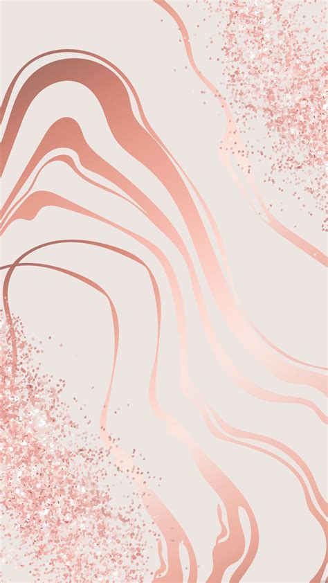 Gold And Pink Glitter Background