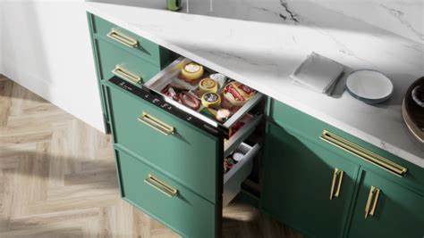 Industry-First Undercounter Convertible Refrigerator / Freezer Drawers ...