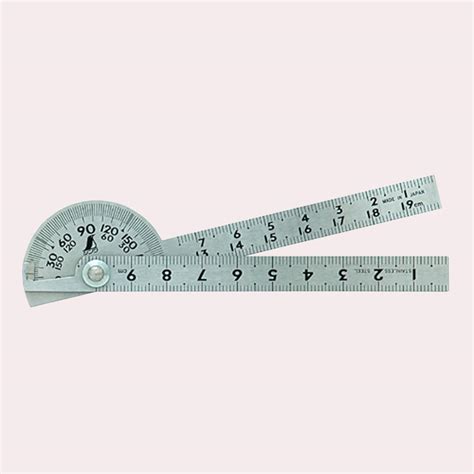 Mini Protractor Stainless 100mm (20g) : Amazon.ca: Tools & Home Improvement