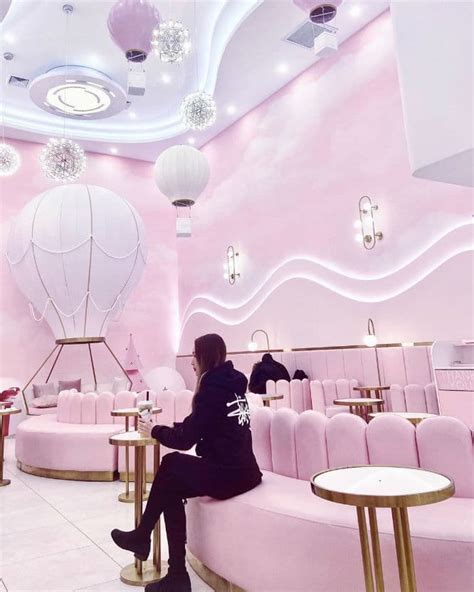 This Bubble Tea Shop In Queens Is Entirely Pink Including A Hot Air ...