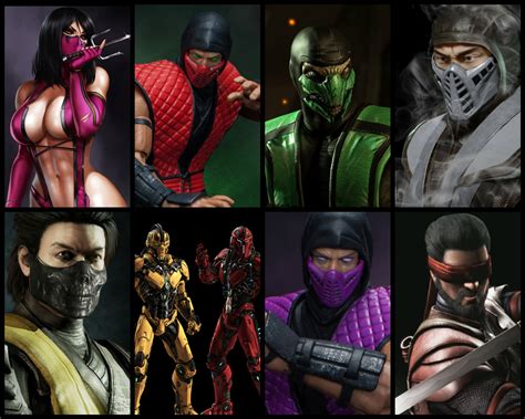 Mortal kombat 11 characters - pooterling