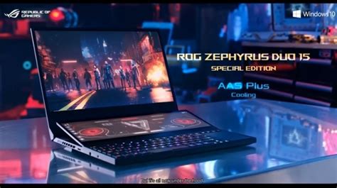 ASUS ROG Zephyrus Duo 15 SE Hadir dengan 2 Layar – MileniaNews