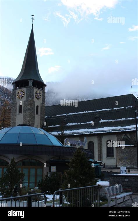 Winter in Zermatt Stock Photo - Alamy