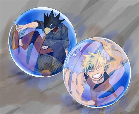 Download Katsuki Bakugou Fumikage Tokoyami Anime My Hero Academia 8k ...