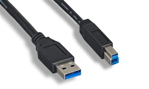 USB 3.0 SuperSpeed A B Cable 10FT