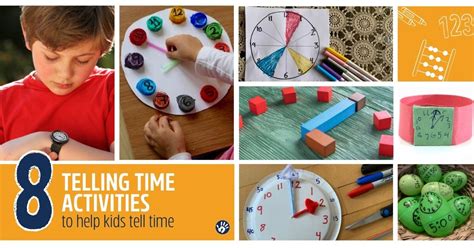 8 Telling Time Activities To Help Kids Tell Time! TICK TOCK