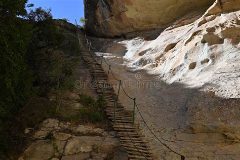 Golden Gate Highlands National Park Traverse Up a Chain Link Ladder ...