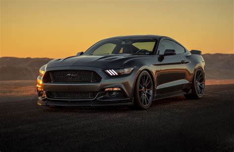 Ford Mustang Black Wallpaper Hd