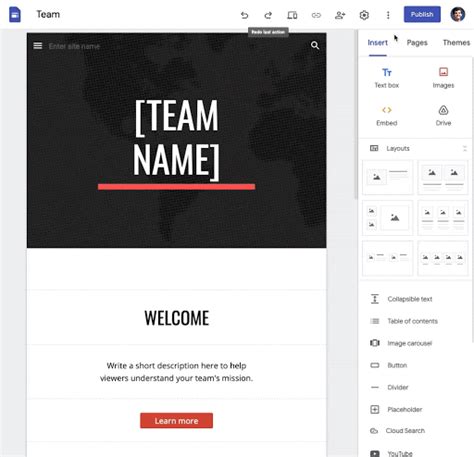 Google Workspace Updates: Design your own custom themes in new Google Sites