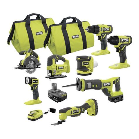 18V ONE+ 8-Tool Combo Kit - RYOBI Tools