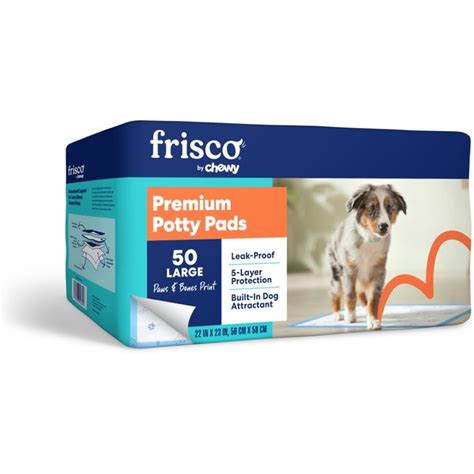 FRISCO Dog Training Pads, 21 x 21-in, 200 count, Floral - Chewy.com