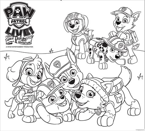 Startling Paw Patrol Coloring Pages - Amanda Gregory's Coloring Pages