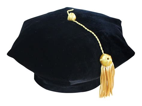 6 Sided Doctoral Tam - Graduation Faculty Regalia – Graduation Attire