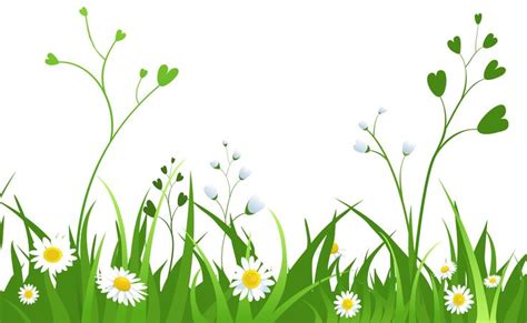 Grass Background Clipart #1 | Flower png images, Clip art, Background ...