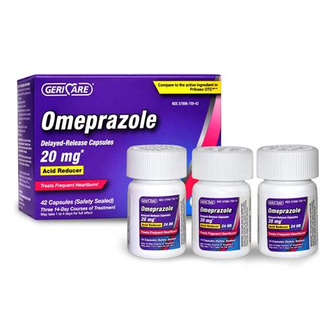 Prazidex(Omeprazol)20 Mg Caja X 30 Capsulas(Bioquifar), 48% OFF