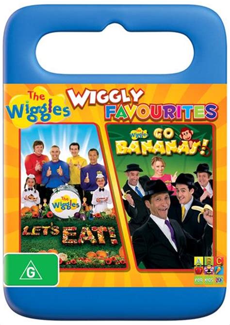 Buy Wiggles - Lets Eat / Go Bananas on DVD | Sanity Online