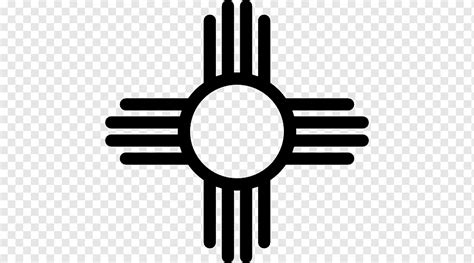 Zia Pueblo Zia people Flag of New Mexico Symbol, symbol, sticker, cross ...