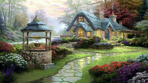 Cottage Wallpapers - Top Free Cottage Backgrounds - WallpaperAccess