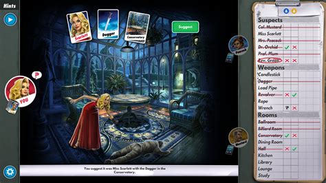 Clue Online Game Free - Clue Cluedo The Classic Mystery Game Free