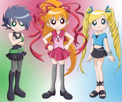 The Powerpunk Girls | The Powerpuff Girls Z Wiki | Fandom