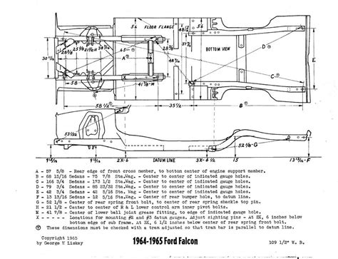 Measurement needed from 64-65 Falcon - Ford Muscle Forums : Ford Muscle ...