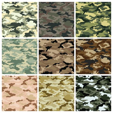 Camouflage Seamless Background Vector | DragonArtz Designs (we moved to ...