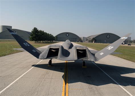 The YF-23 Black Widow II on its way to the new... - Fighter/Cargo ...