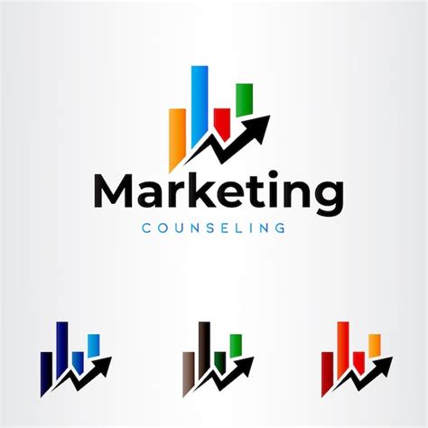 Premium Vector | Cooperate marketing business company vector logo ...