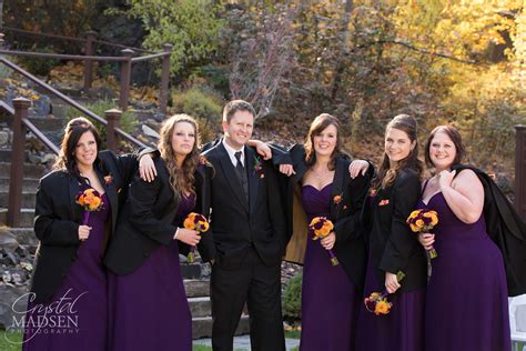 Fall Wedding Photos - Crystal Madsen Photography