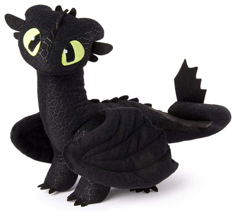 Dreamworks Dragons Toothless 14" Deluxe Plush Dragon