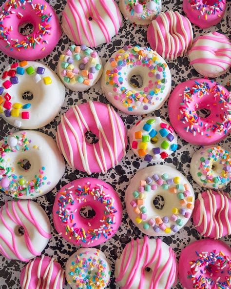 Catherine Sabbath ~ Donut deliciousness | Unicorn donuts, Cute desserts ...