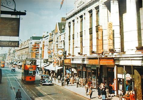 North End Croydon Surrey England In September 1945 | Croydon, Surrey ...