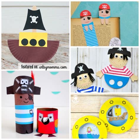 Super Cool Crafts and Activities for a Pirate Theme - Artsy Momma