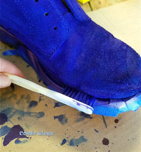 Condo Blues: How to Dye Suede Shoes