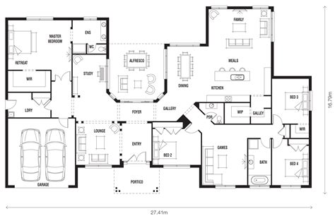 Large Ranch Style Home Floor Plans ~ Home Floor Plans Popular Ranch ...