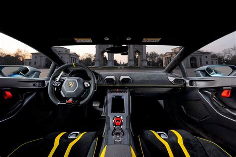 Interiors in Alcantara: Lamborghini Aventador Ultimae and Huracan STO ...