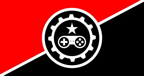 I've made a game worker anarcho-syndicalist flag. : r/AnarchyAndGaming