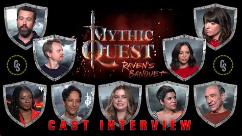 CS Video: Rob McElhenney & the Mythic Quest: Raven's Banquet Cast!