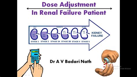 Dose Adjustment In Renal Failure Patient - YouTube