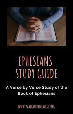 This free Ephesians Study Guide can be used as a personal study, a ...