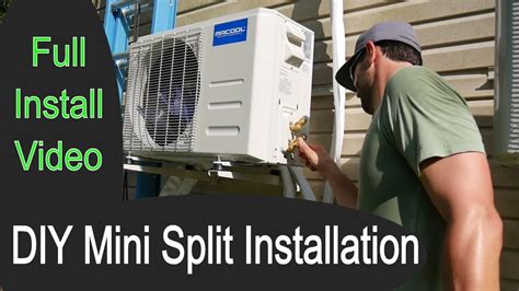 How To Install a DIY Mini Split (Video Tutorial)