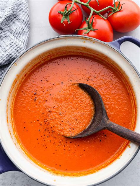 Homemade Tomato Soup | The Recipe Critic