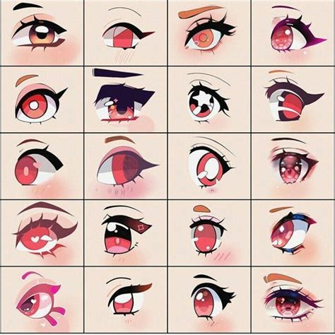 TIPOS DE OJOS DE ANIME COMENTE CUAL E SU FAVORITO | Nhật ký nghệ thuật ...